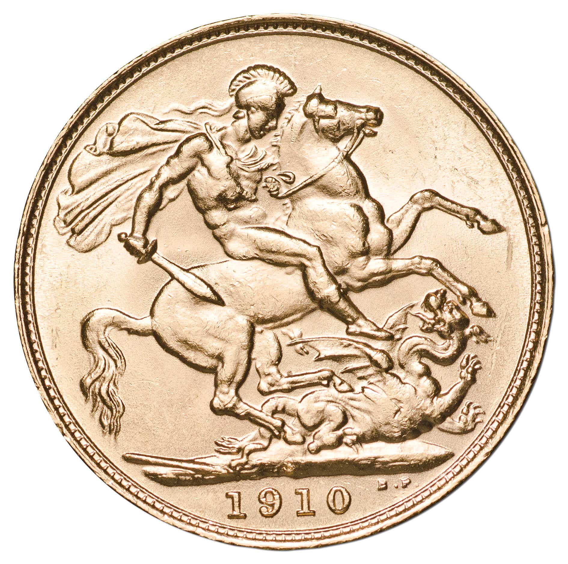 Edward VII 1910 M,S,P Mintmark Gold Sovereign Trio Extremely Fine-about Uncirculated - Image 5