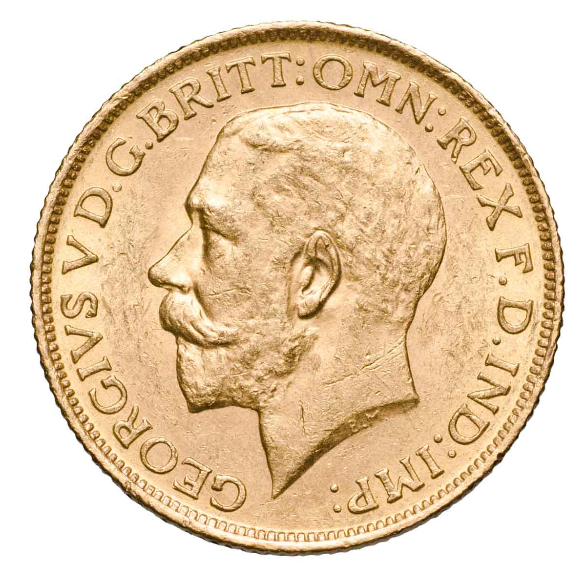 George V 1911 Gold Sovereign Complete 5-Coin Collection Extremely Fine-Uncirculated - Image 4