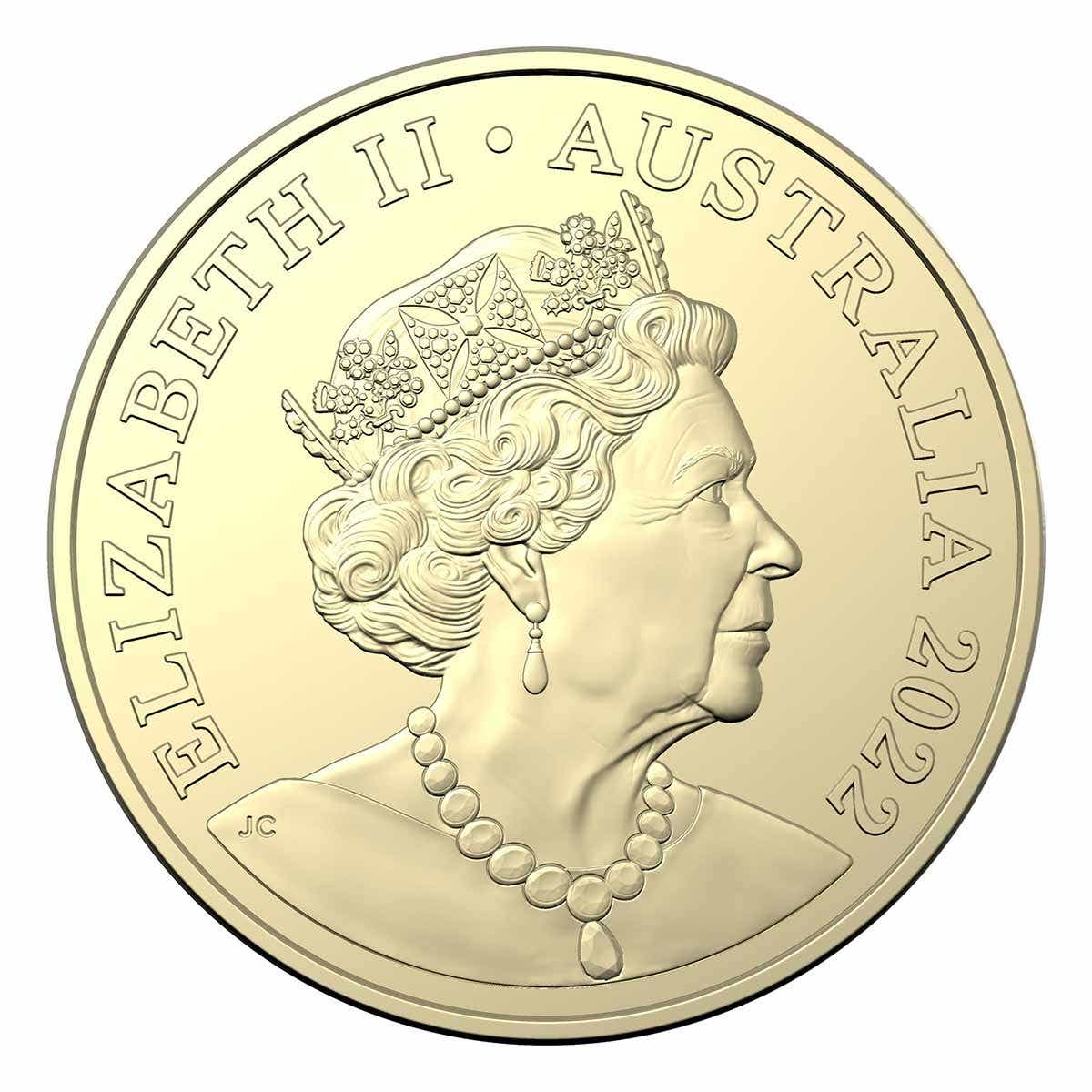 Australia Frontline Workers 2022 $2 Colour Aluminium-Bronze Uncirculated 25-Coin RAM Mint Roll - Image 3