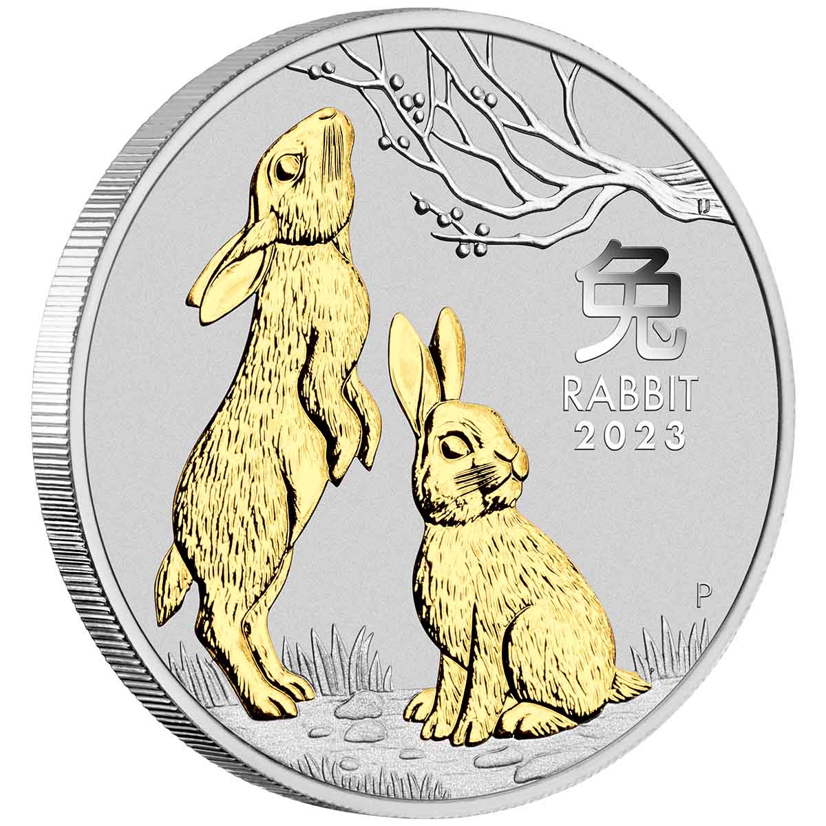 Australian Lunar Series III 2023 Year of the Rabbit 1oz Silver Trio - Image 4
