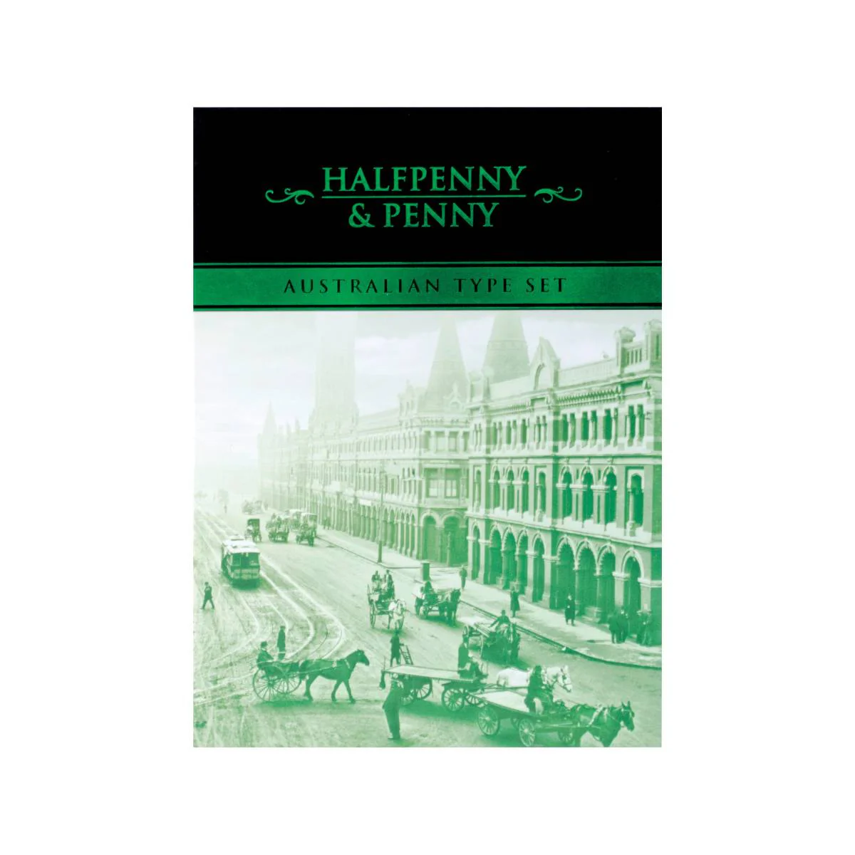 Australian Predecimal Type Set Collection - Halfpenny and Penny - Image 3