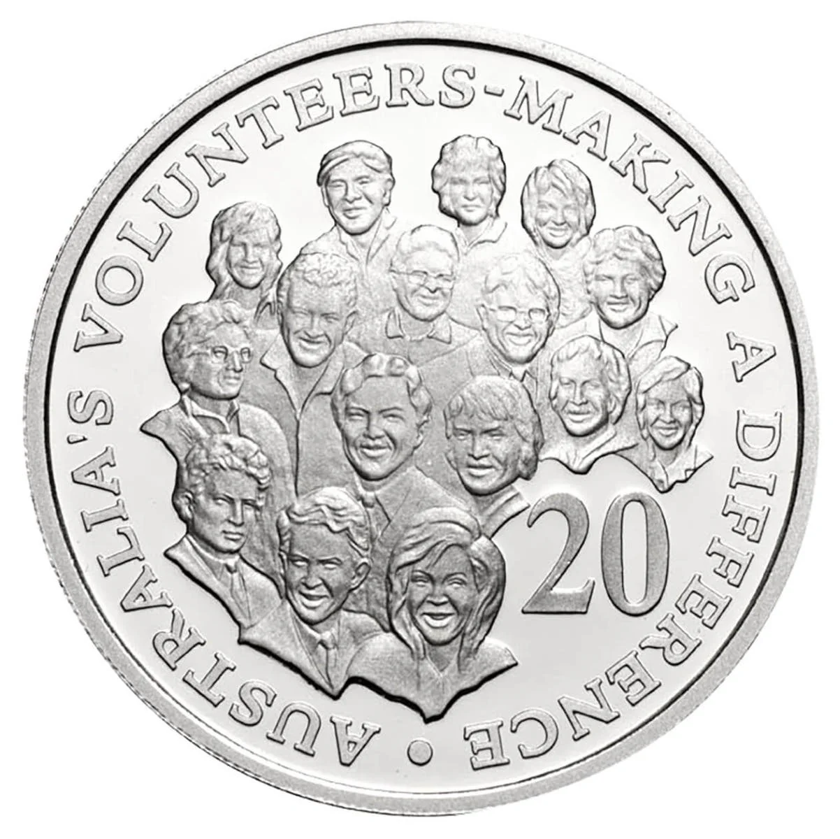 Australia Volunteers 2003 20c Cupro-Nickel Uncirculated Coin Pack - Image 3