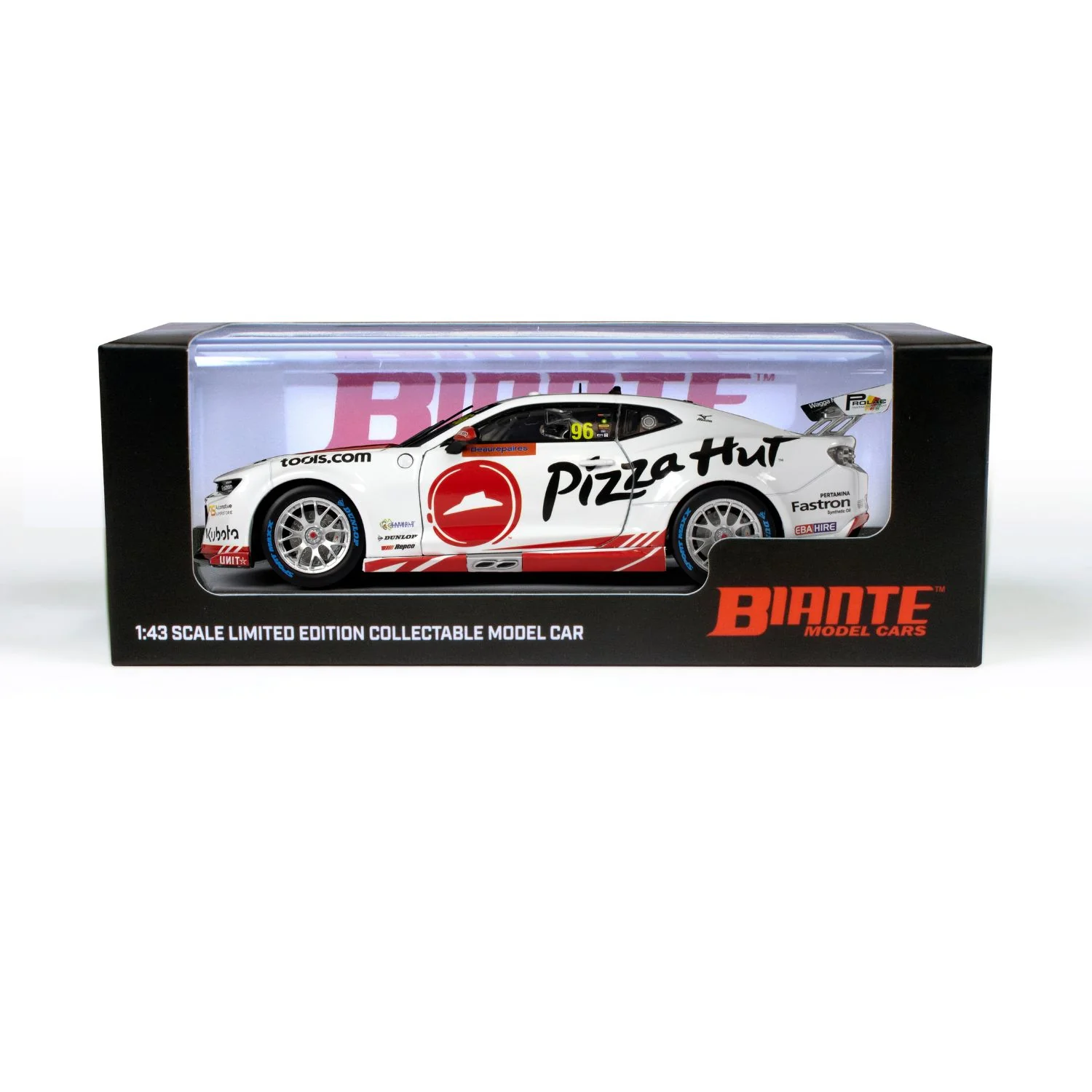 CHEVROLET CAMARO GEN3 ZL1 - BJR - JONES #96 - 2023 Beaurepaires Melbourne 400 - Race 3 - 1:43 Scale Diecast Model Car - Image 10