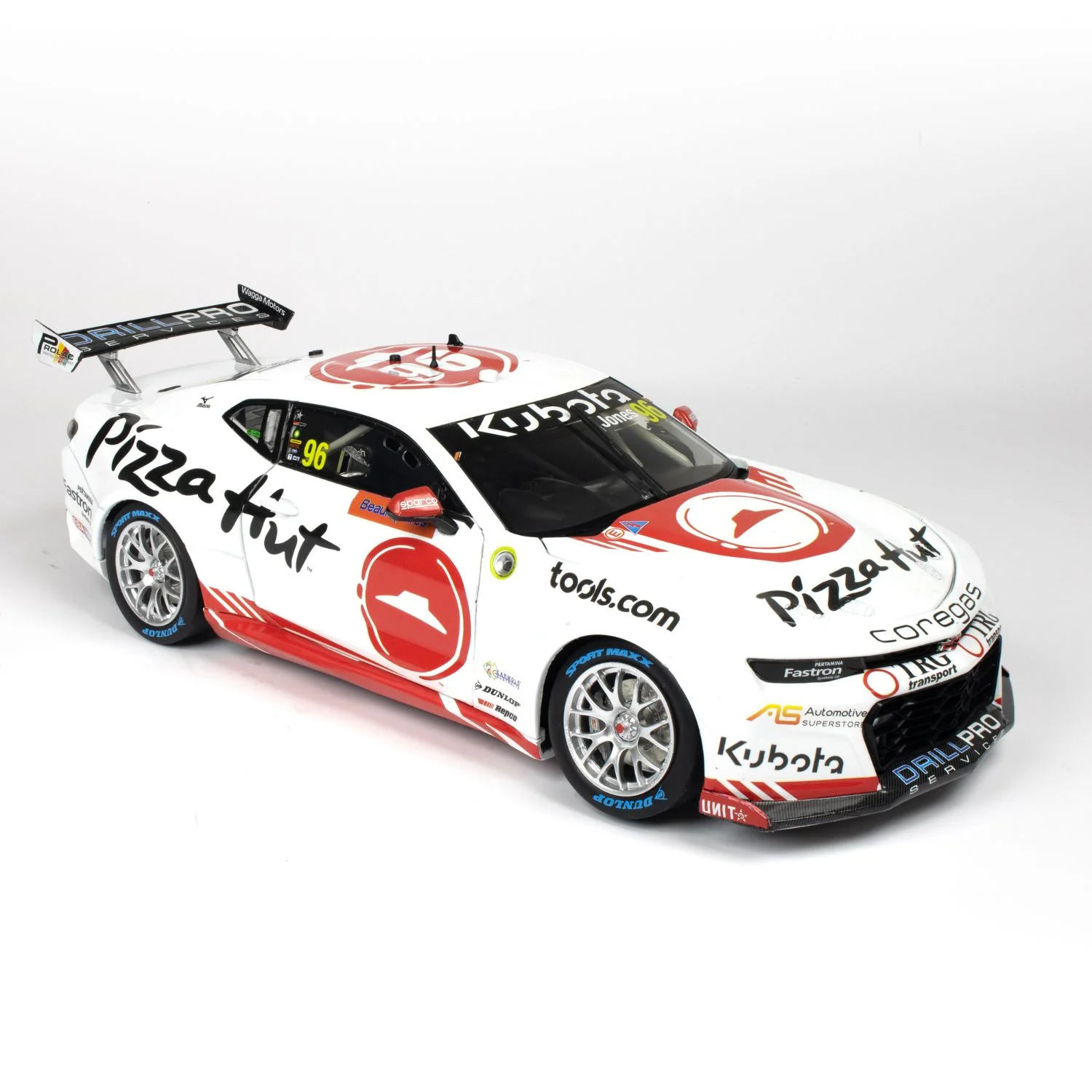 CHEVROLET CAMARO GEN3 ZL1 - BJR - JONES #96 - 2023 Beaurepaires Melbourne 400 - Race 3 - 1:43 Scale Diecast Model Car - Image 5