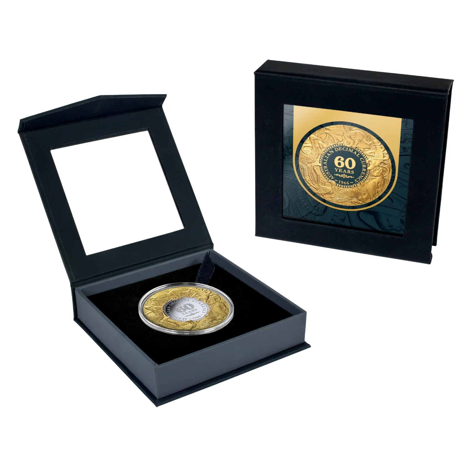 Decimal Currency 60th Anniversary 2026 $1 Gold-plated 1oz Silver Proof Coin - Image 3