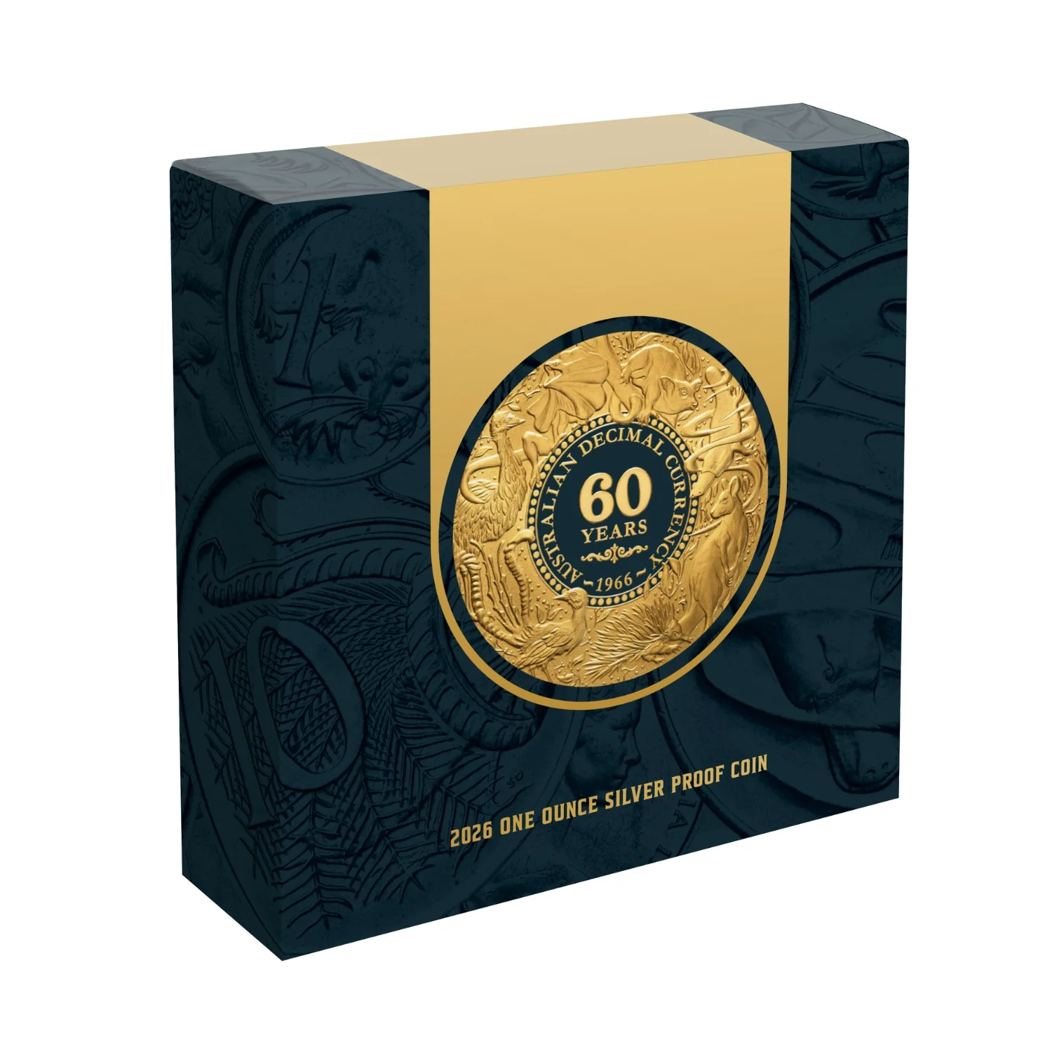 Decimal Currency 60th Anniversary 2026 $1 Gold-plated 1oz Silver Proof Coin - Image 4
