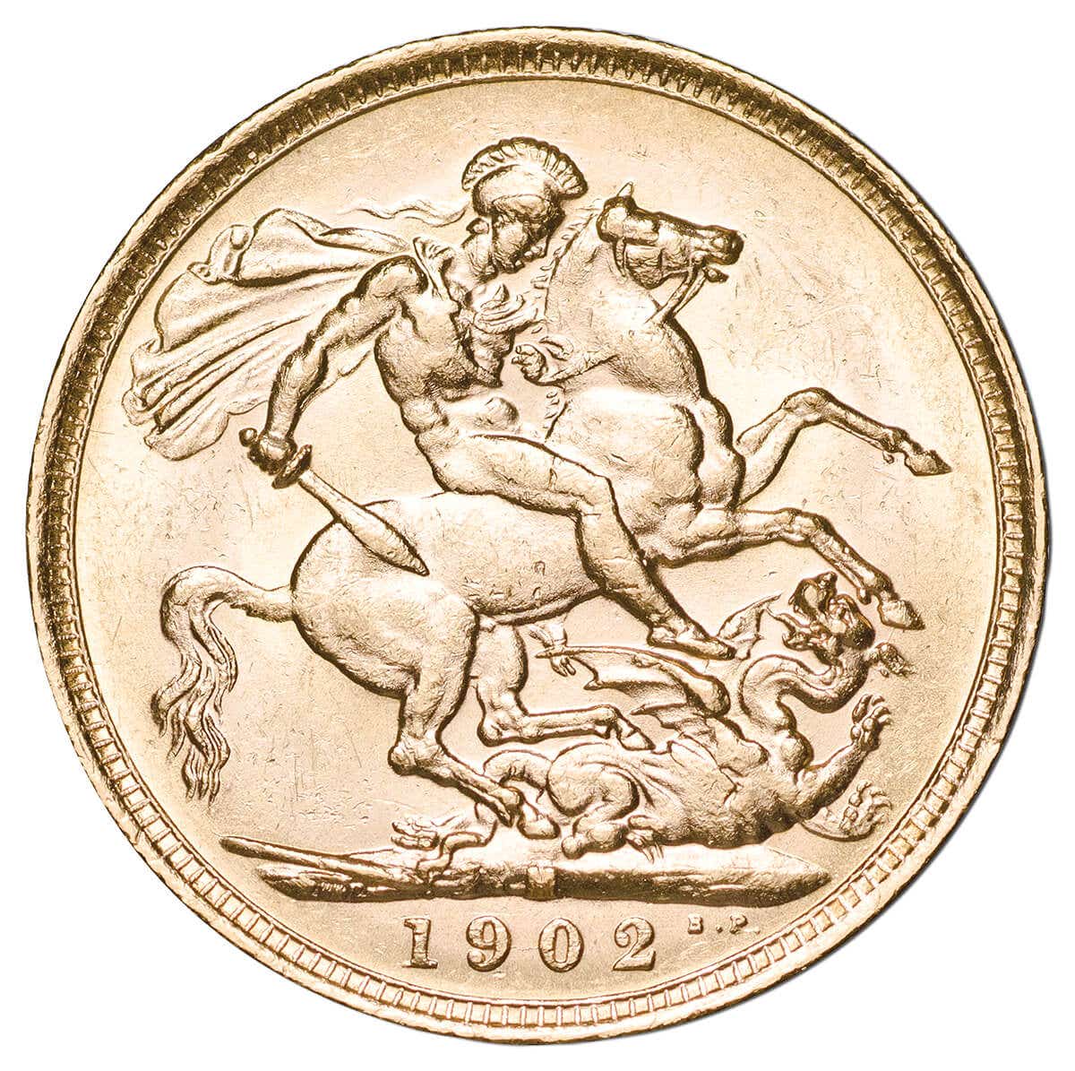 Edward VII 1902 M,P,S Gold Sovereign Trio Extremely Fine-about Uncirculated - Image 3