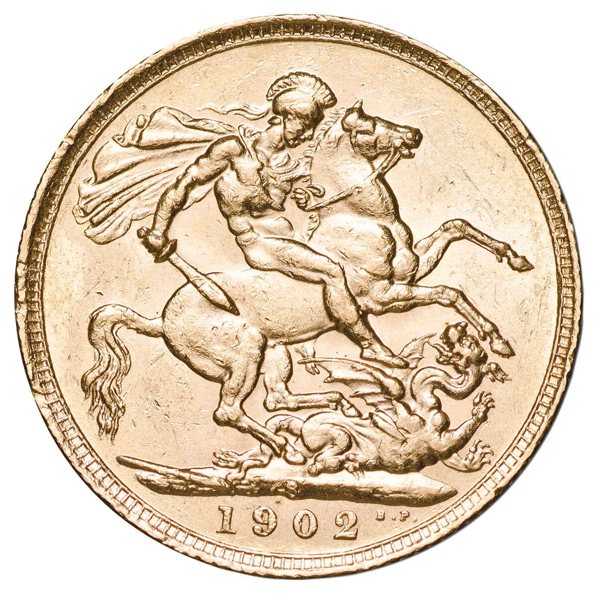 Edward VII 1902 M,P,S Gold Sovereign Trio Extremely Fine-about Uncirculated - Image 5
