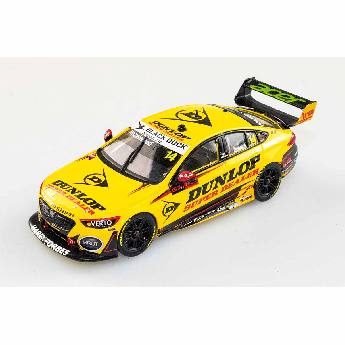 Holden ZB Commodore - #14 Todd Hazelwood - Brad Jones Racing - Race 1, 2021 Repco Mt Panorama 500 - 1:43 Model Car - Image 5