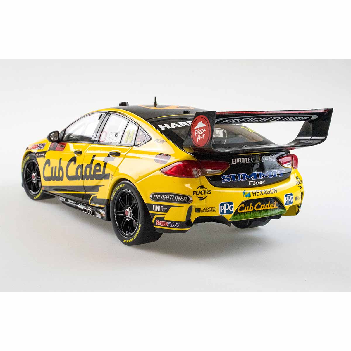 HOLDEN ZB COMMODORE - BJR  CUB CADET MOWERS - HAZELWOOD/FIORE #14 - 2021 Bathurst 1000 - 1:18 Scale Diecast Model Car - Image 3