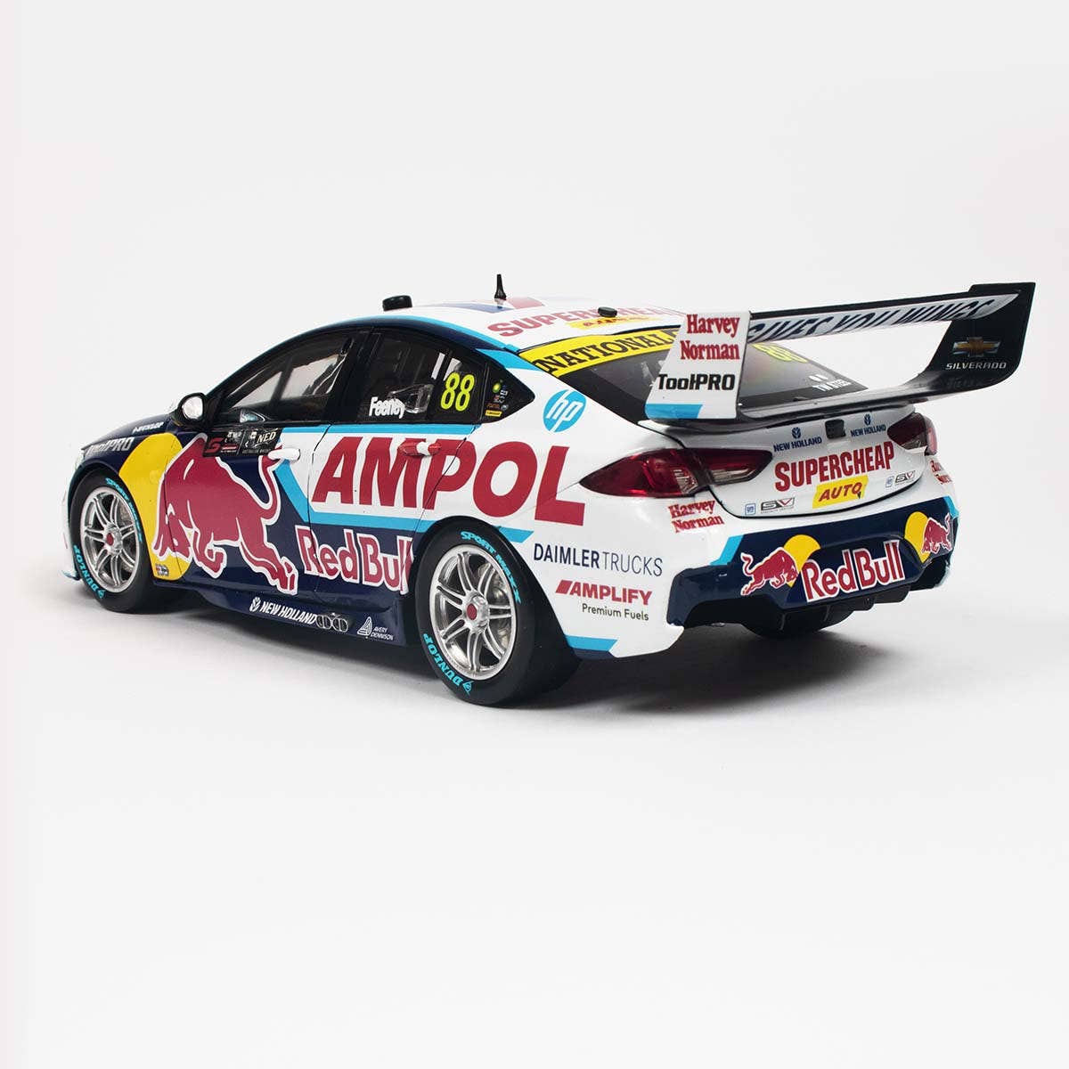 HOLDEN ZB COMMODORE - RED BULL AMPOL RACING - BROC FEENEY #88 - 2022 NED Whisky Tasmania Supersprint Race 4 RUNNER-UP - 1:18 Scale Diecast Model Car - Image 4