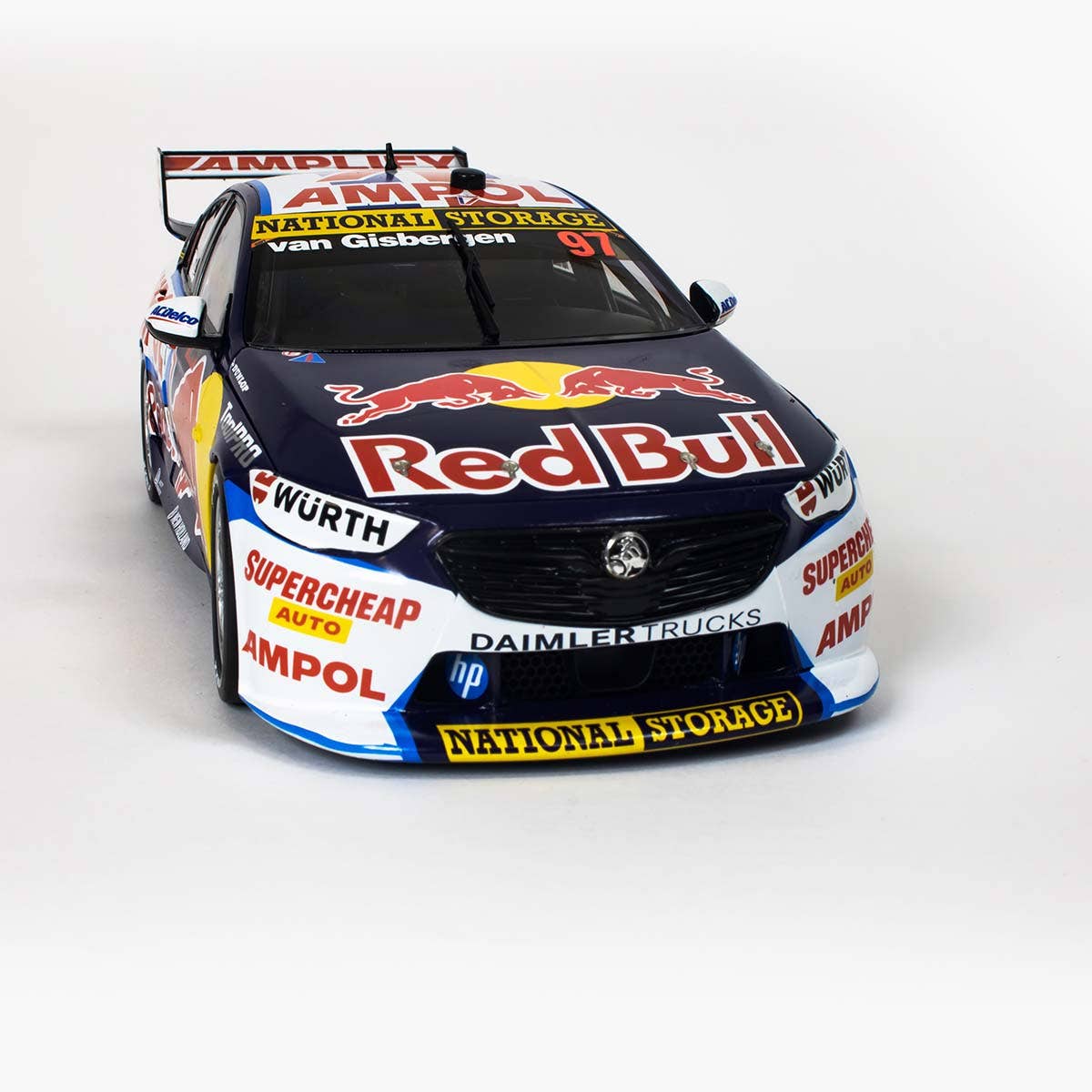 HOLDEN ZB COMMODORE - RED BULL AMPOL RACING - VAN GISBERGEN/TANDER #97 - 2022 Bathurst 1000 WINNER - 1:64 Scale Diecast Model Car - Image 3