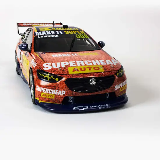 Holden ZB Commodore - Triple Eight Race Engineering Supercheap Auto Racing - Lowndes/Fraser #888 - 2022 Bathurst 1000 - 1:18 Scale Diecast Model Car - Image 3