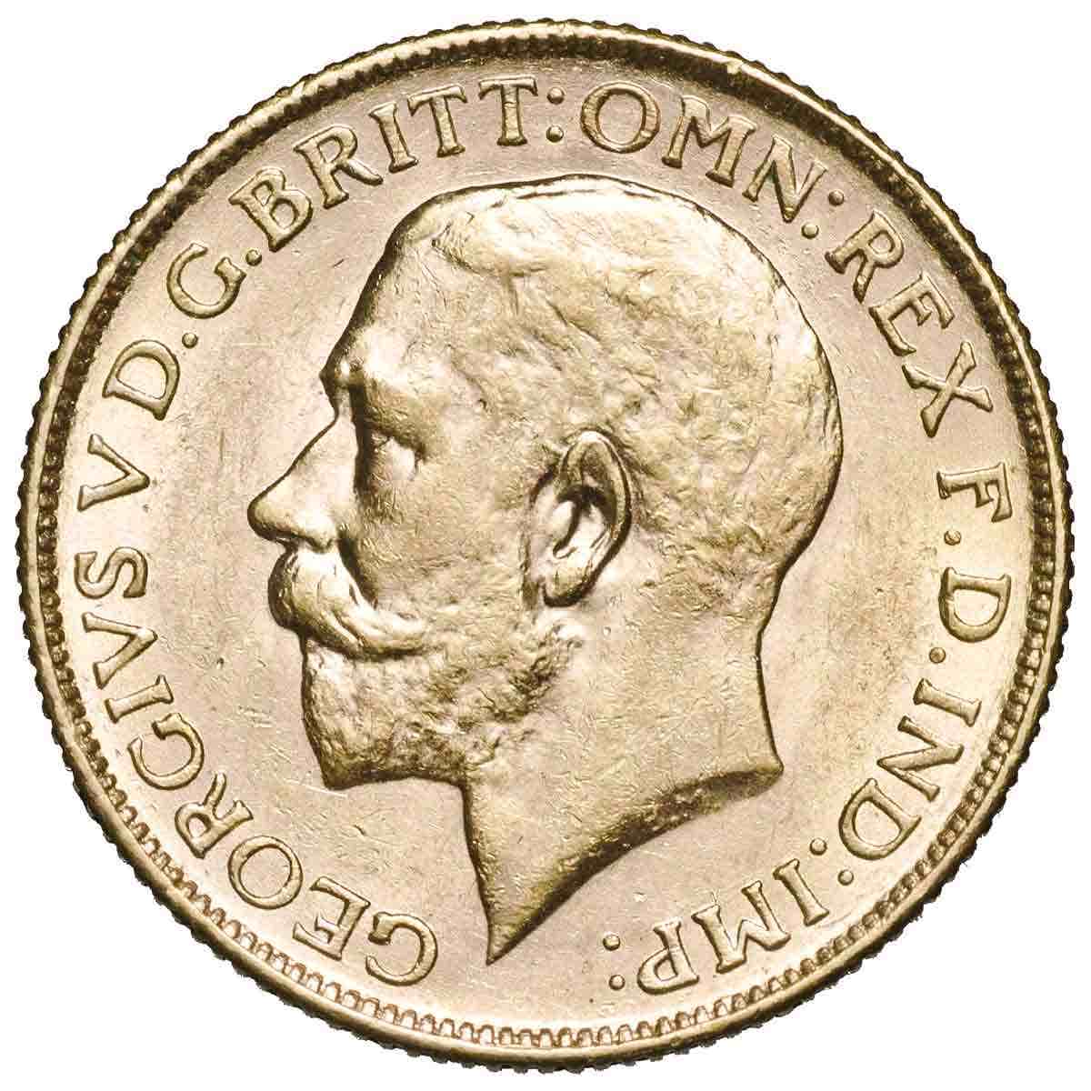 George V 1917 M,S,P Gold Sovereign Trio Extremely Fine-about Uncirculated - Image 7