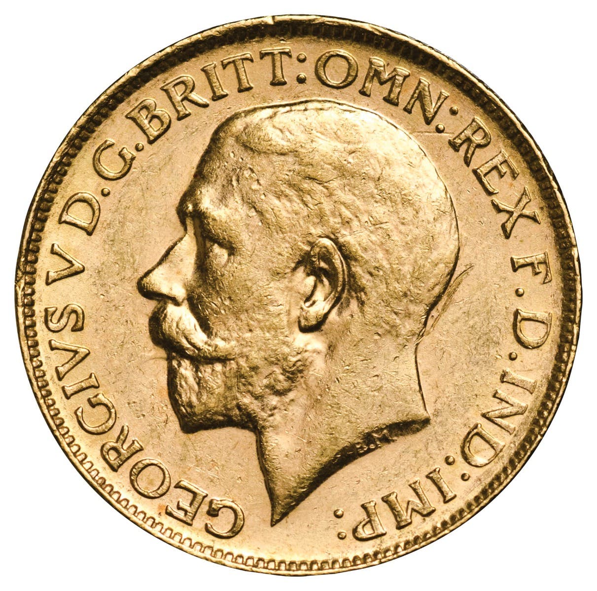 George V 1918 M,S,P Gold Sovereign Trio Extremely Fine-about Uncirculated - Image 6