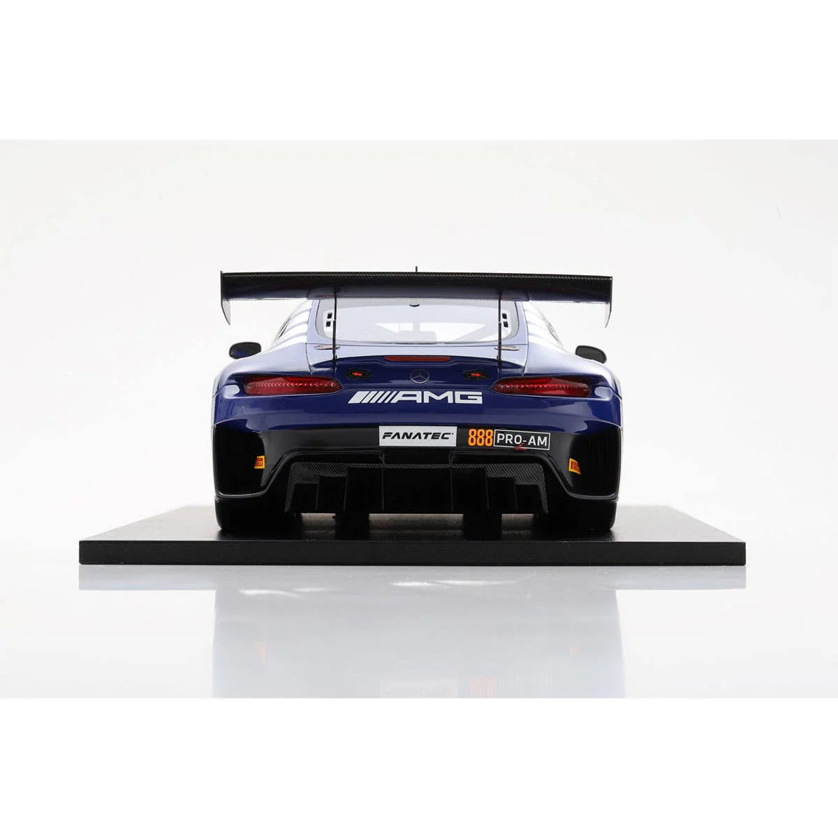 MERCEDES-AMG GT3 - 2022 GT WORLD CHALLENGE AUSTRALIA - TRIPLE EIGHT RACE ENGINEERING #888 - VAN GISBERGEN/PRINCE IBRAHIM - PHILLIP ISLAND GRAND PRIX CIRCUIT - RACE 1 - 3RD PLACE - 1:18 Scale Resin Model Car - Image 6