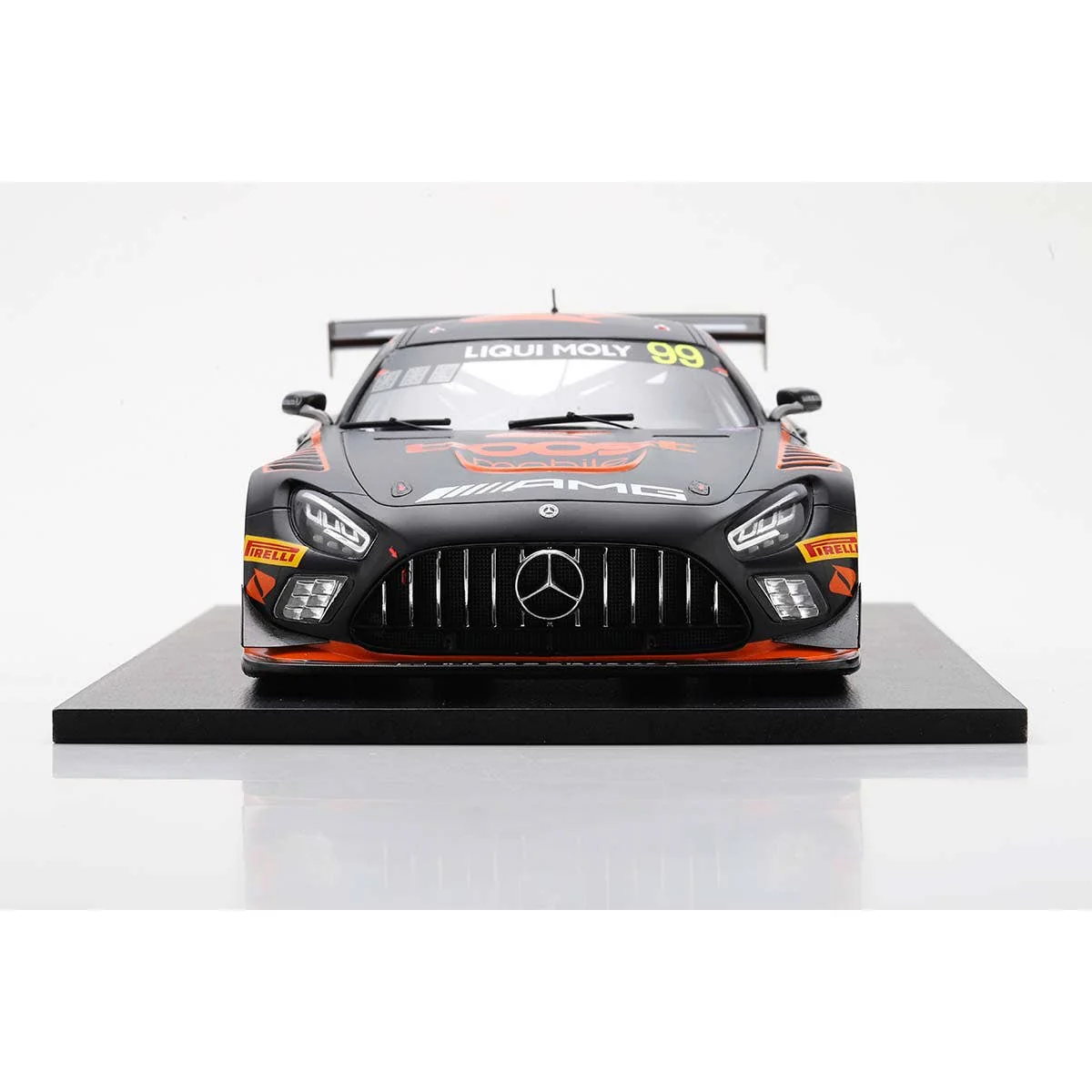 Mercedes-AMG GT3 No.99 Boost Mobile Racing - 10th Bathurst 12H 2023 - J. Whincup - R. Stanaway - J. Ibrahim - 1:18 Scale Resin Model Car - Image 7