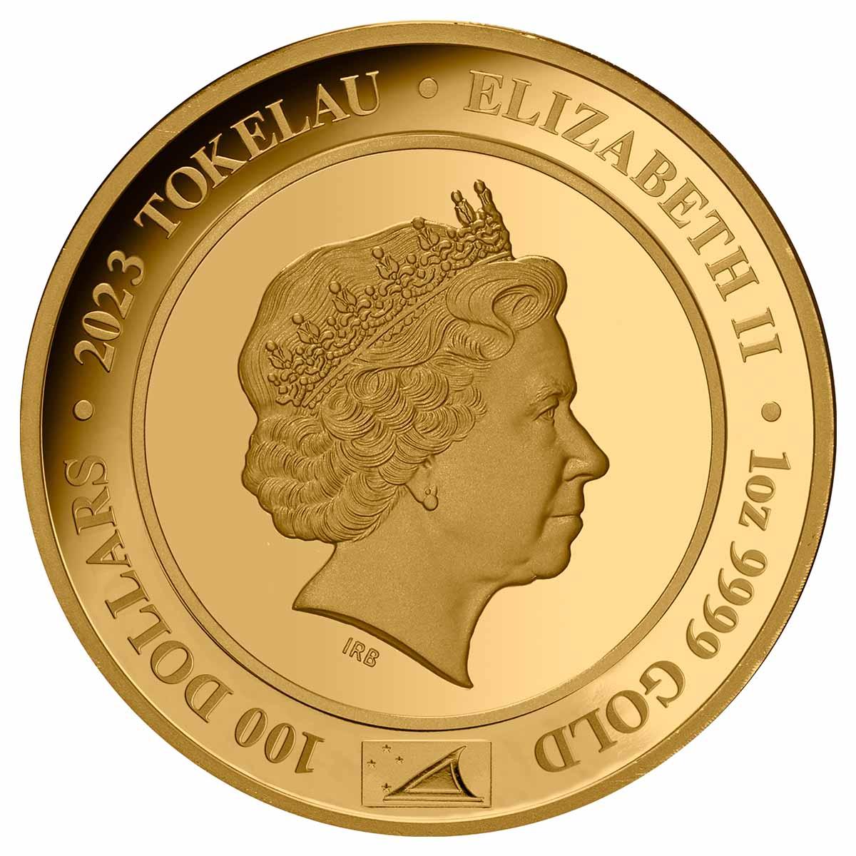 Queen Elizabeth II Coronation 70th Anniversary 2023 $100 Diamond 1oz Gold Proof Coin - Image 4