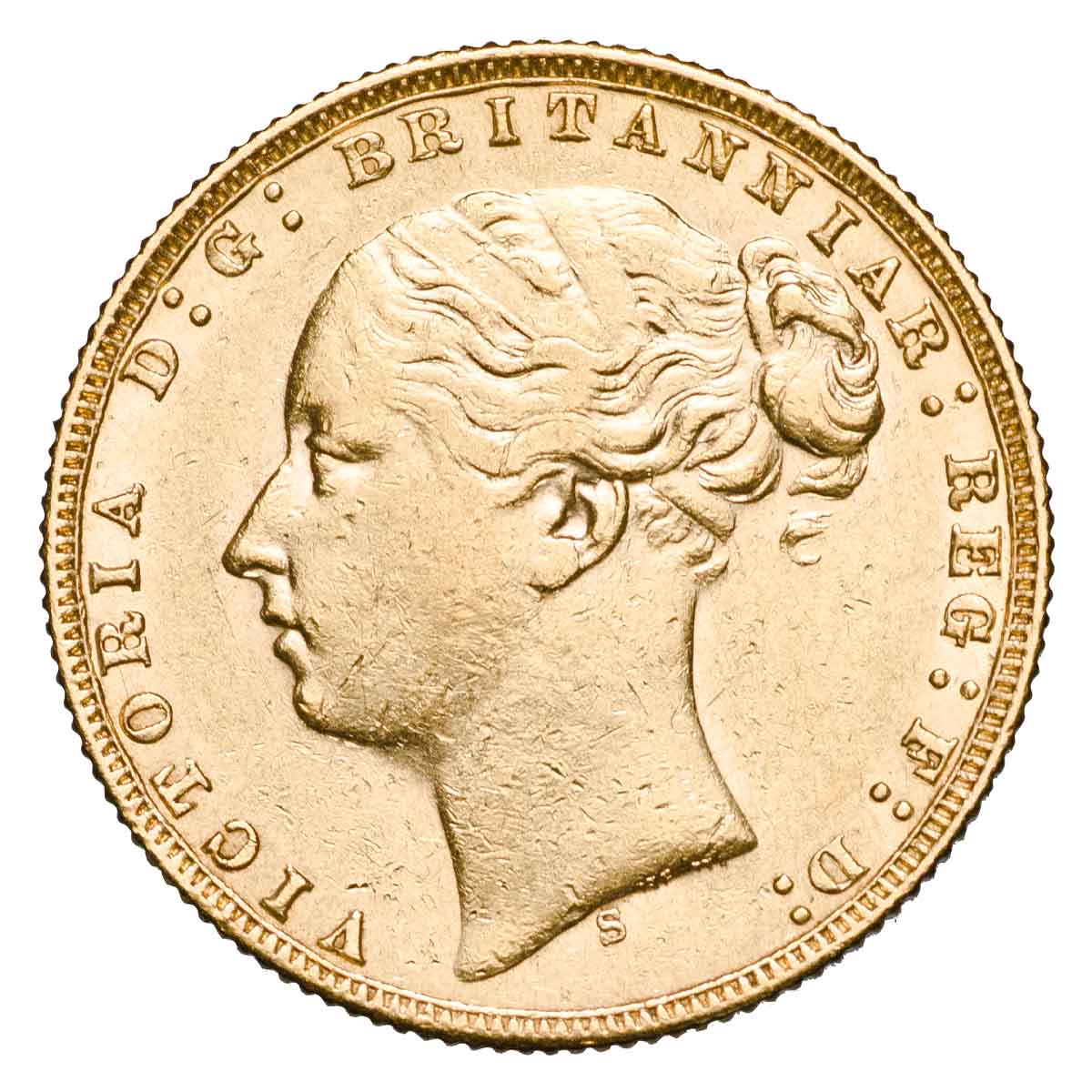 Queen Victoria 1873 St George & Shield Gold Sovereign Pair - Image 3
