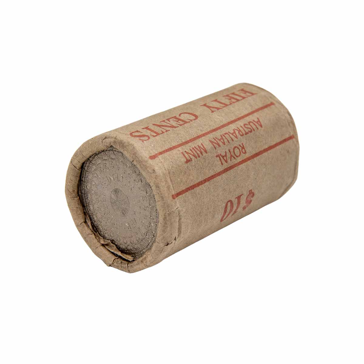 RAM 1977 50c Silver Jubilee Mint Roll (20 Uncirculated Coins) - Image 4