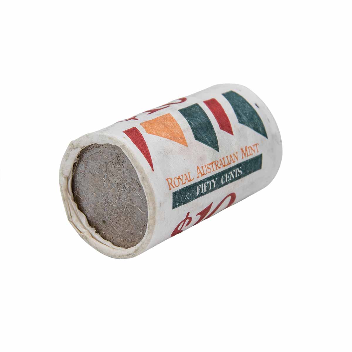 Australia Bicentennial 1988 50c Cupro-Nickel Uncirculated 20-Coin RAM Mint Roll - Image 4