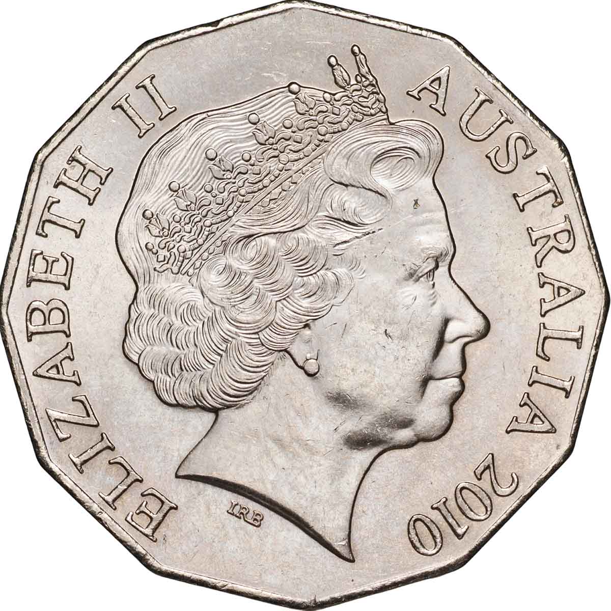 RAM 2010 50c Australia Day Mint Roll (20 Uncirculated Coins) - Image 3