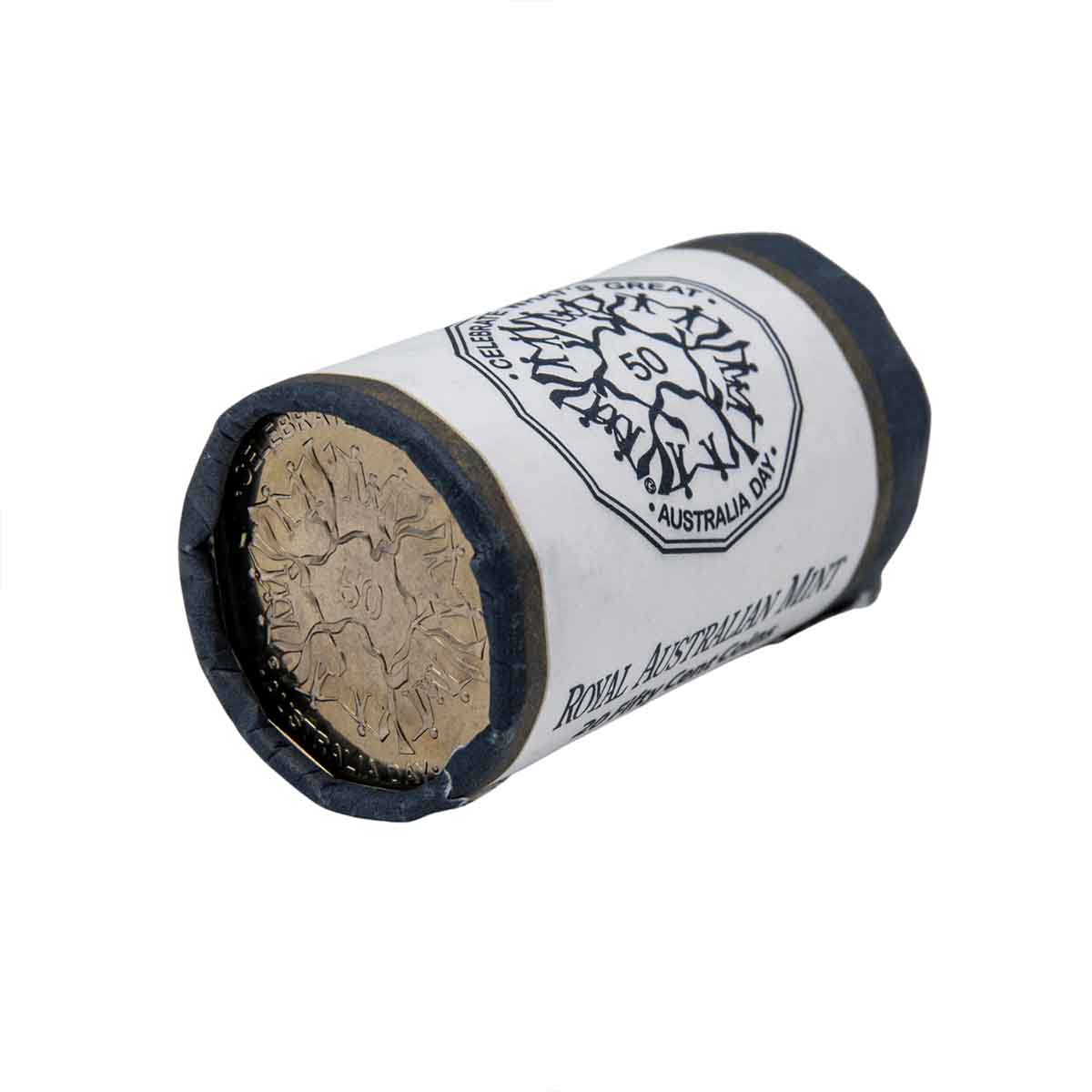 RAM 2010 50c Australia Day Mint Roll (20 Uncirculated Coins) - Image 4