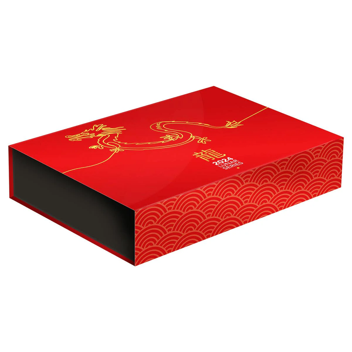 Year of the Dragon 2024 $100 Domed Gold Proof Coin - Image 4