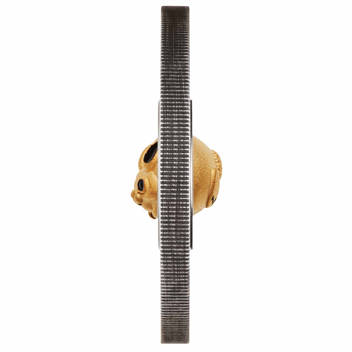 Lunar Year of the Rabbit Rotating Charm 2023 $1 1oz Silver Antiqued Coin - Image 4